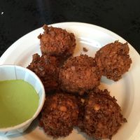 Beet Falafel at Foxy Falafel in St Paul