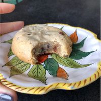 Vegan cookie at Foxy Falafel in St Paul