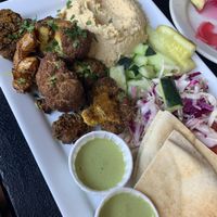 Roasted Cauliflower Platter  at Foxy Falafel in St Paul
