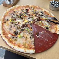   at Franco's Pizza in Antalya