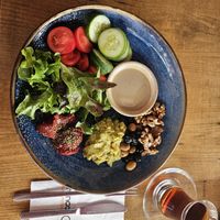 Vegan breakfast 7/10 at Franco's Pizza in Antalya