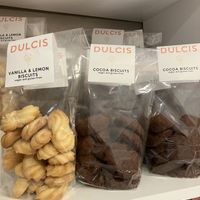 Vegan and gluten free cookies   at Dulcis Gelato & Pasticcini in Cambridge