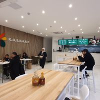 Interior #Veganuary at Koshary El Tahir in London