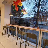 Window seating #Veganuary at Koshary El Tahir in London