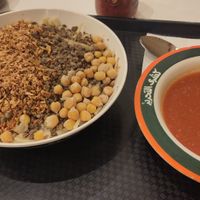 LARGE koshary at Koshary El Tahir in London