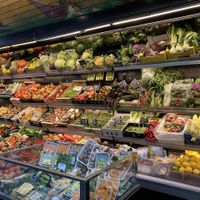 Vendor stand  at Mercat de Sant Antoni in Barcelona
