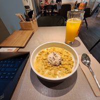 Chickpea curry in a coconut sauce. at Katzentempel - Bremen in Bremen