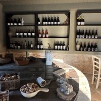 Wine bar  at La Casa di Melo - Organic Farm in Siracusa