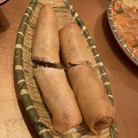 Spring rolls  at Thien Tam in Toronto