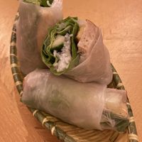 Fresh rolls  at Thien Tam in Toronto