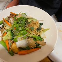 Chow mein with soft noodles. Good!  at Thien Tam in Toronto