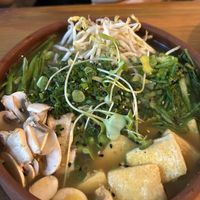 Ramen vegano  at Shimei/Nikkei in Huaraz