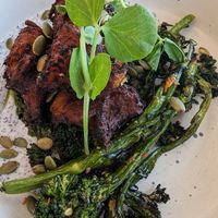 fritters at For Change Cafe in Bellfield