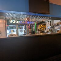 The bar at Hola in Paraparaumu