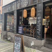 The outside  at Damals Hinterm Mond in Marburg