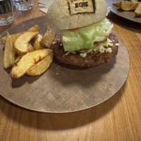Veggie burger   at Box Burger - Yumoto in Hakone
