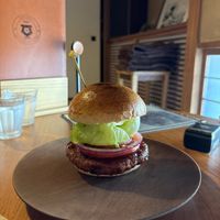 The vegan teriyaki burger is probably the best burger I’ve ever had. Soft but crispy bun, tasty vegan mayo, delicious patty. 10/10.  at Box Burger - Yumoto in Hakone