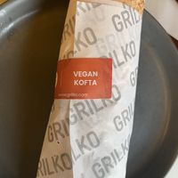 Vegan kofta wrap  at Grilko in Wokingham