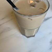 Iced coconut milk latte  at Grilko in Wokingham