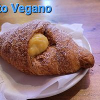 Vegan Cornetto at Sartoria Gastronomica in Bologna