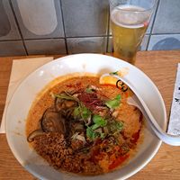 Miso ramen at Tensai Ramen in Rotterdam