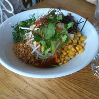 Soupless vegan tan tan men at Tensai Ramen in Rotterdam