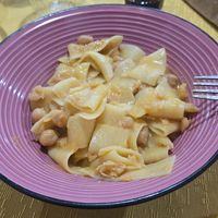 Lagane e ceci at La Cantina in Cosenza