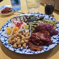 Verdure miste at La Cantina in Cosenza