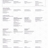 Vegan veggie menu  at Tampopo - Wimbledon in South West London