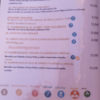 Menú at Flamenkana in Jerez