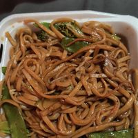 Veggie lo mein at China Express in Tremonton