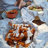 Bao en zoete aardappel at Bar Bao in Mechelen