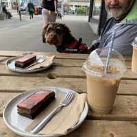 Vegan Brillionaire & Oat Iced Latte!  at Saltd in Newquay