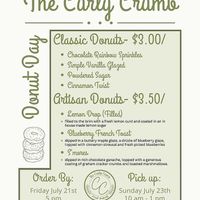   at The Curly Crumb in Frederick