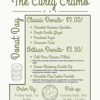   at The Curly Crumb in Frederick