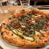 Pizza m'émanez à  at Martha Pizze Amore in Paris