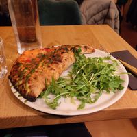 Calzone at Martha Pizze Amore in Paris