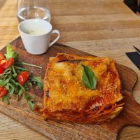 Lasagnes vegan at Martha Pizze Amore in Paris