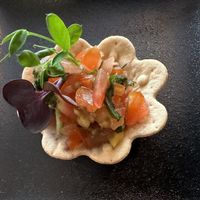 Cute little appetizer   at Jan Thai  in Bastogne