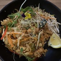 Pad Thai-  tofu  at Jan Thai  in Bastogne