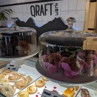 muffins at Qraftwerk in Grindelwald