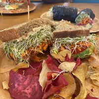 avocado sandwich  at Sweet Cane Cafe in Hilo