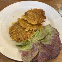 Cassava fritters  at Sweet Cane Cafe in Hilo