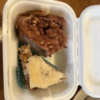 Vegan baklava & sticky bun  at Sweet Cane Cafe in Hilo