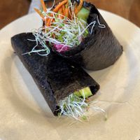 Raw nori wrap - surprisingly very filling   at Sweet Cane Cafe in Hilo