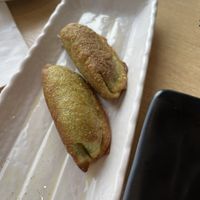 Veggie gyoza   at TonTon Sushi in Vancouver