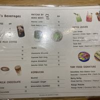 Jan 2024 Menu  at Tiny Food Cafe in Kuala Lumpur