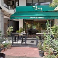 Shop front at Tiny Food Cafe in Kuala Lumpur
