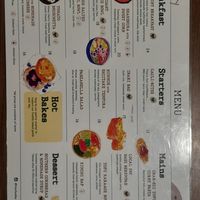 Food menu at Tiny Food Cafe in Kuala Lumpur