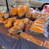 Bread selection: a lot are vegan!  at Baker Dudes in Honolulu